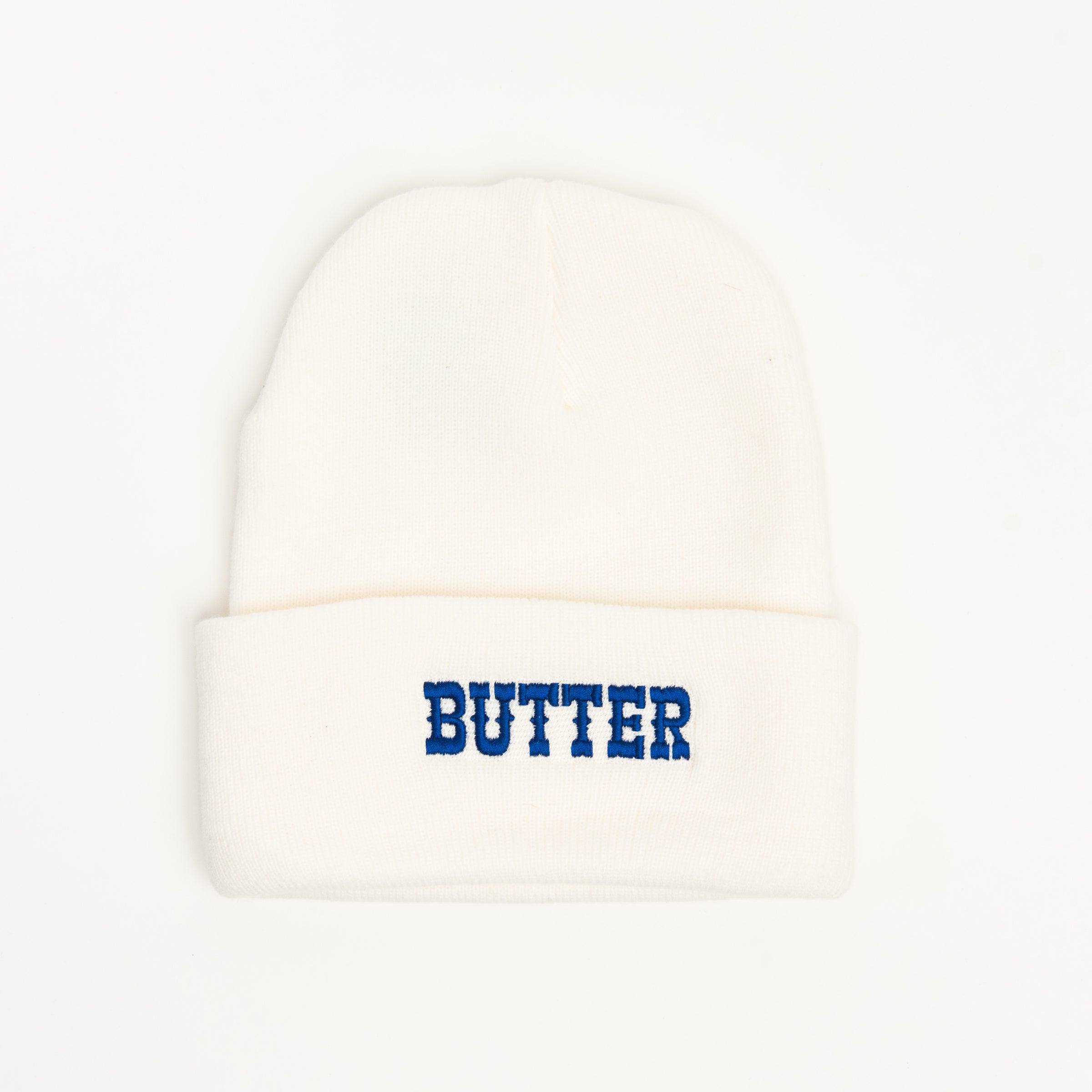 Butter Beanie on a white background at Addison West