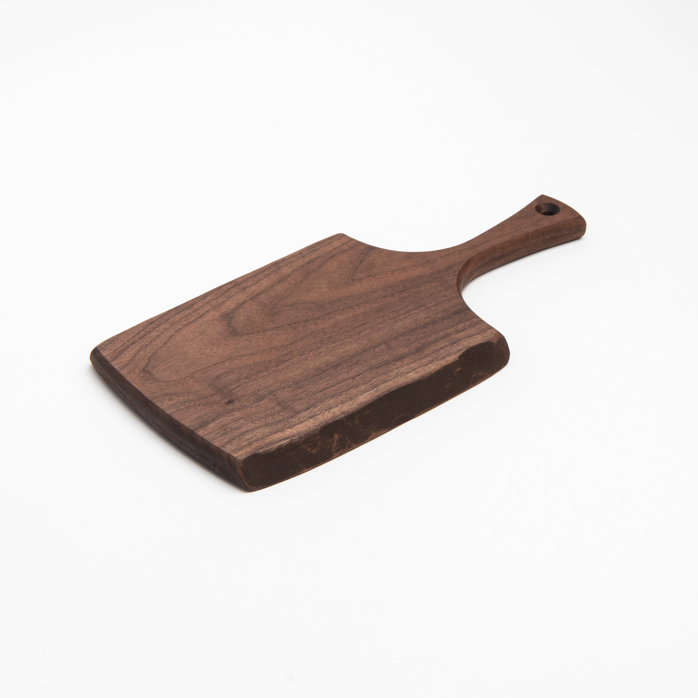 Black Walnut Serving Board - 15" on a white background at Addison West