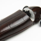 Leather Vintage Race Car on a white background at Addison West