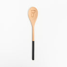 ILOVERMONT Wooden Spoon in Black on a white background at Addison West