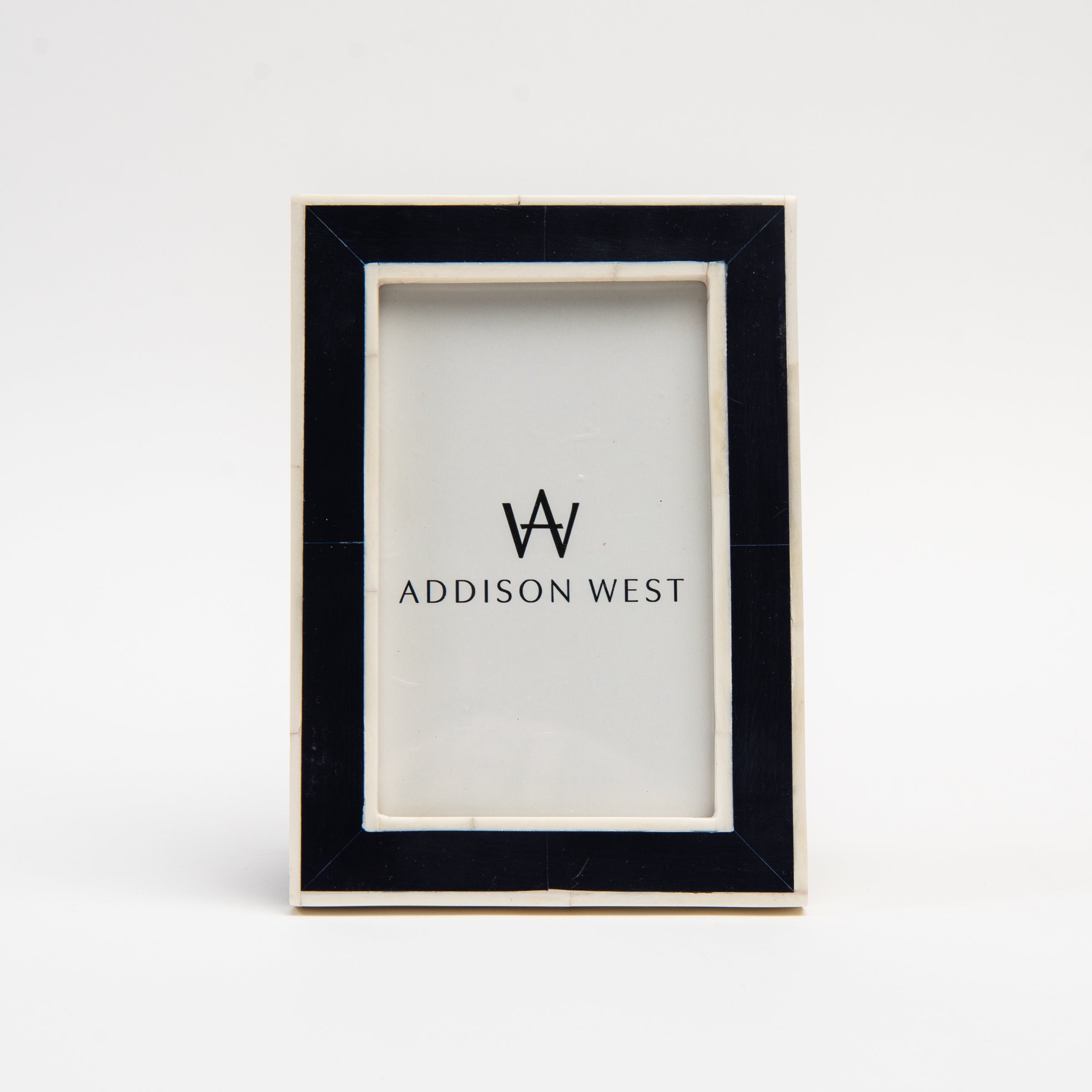Classic Navy Frame on a white background at Addison West