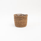 Hand-Woven Baskets with Plastic Lining on a white background at Addison West