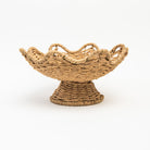 Cleo Scalloped Fruit Basket on a white background at Addison West