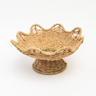 Cleo Scalloped Fruit Basket on a white background at Addison West