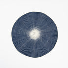 Willa Woven Placemat in Navy on a white background at Addison West