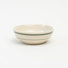 Fish's Eddy Greenband Cereal Bowl on a white background at Addison West