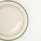 Fish's Eddy Greenband Appetizer Plate on a white background at Addison West