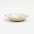 Fish's Eddy Greenband Baker on a white background at Addison West