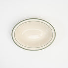 Fish's Eddy Greenband Baker on a white background at Addison West