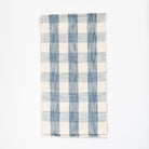Grace Gingham Table Runner in Light Blue on a white background at Addison West