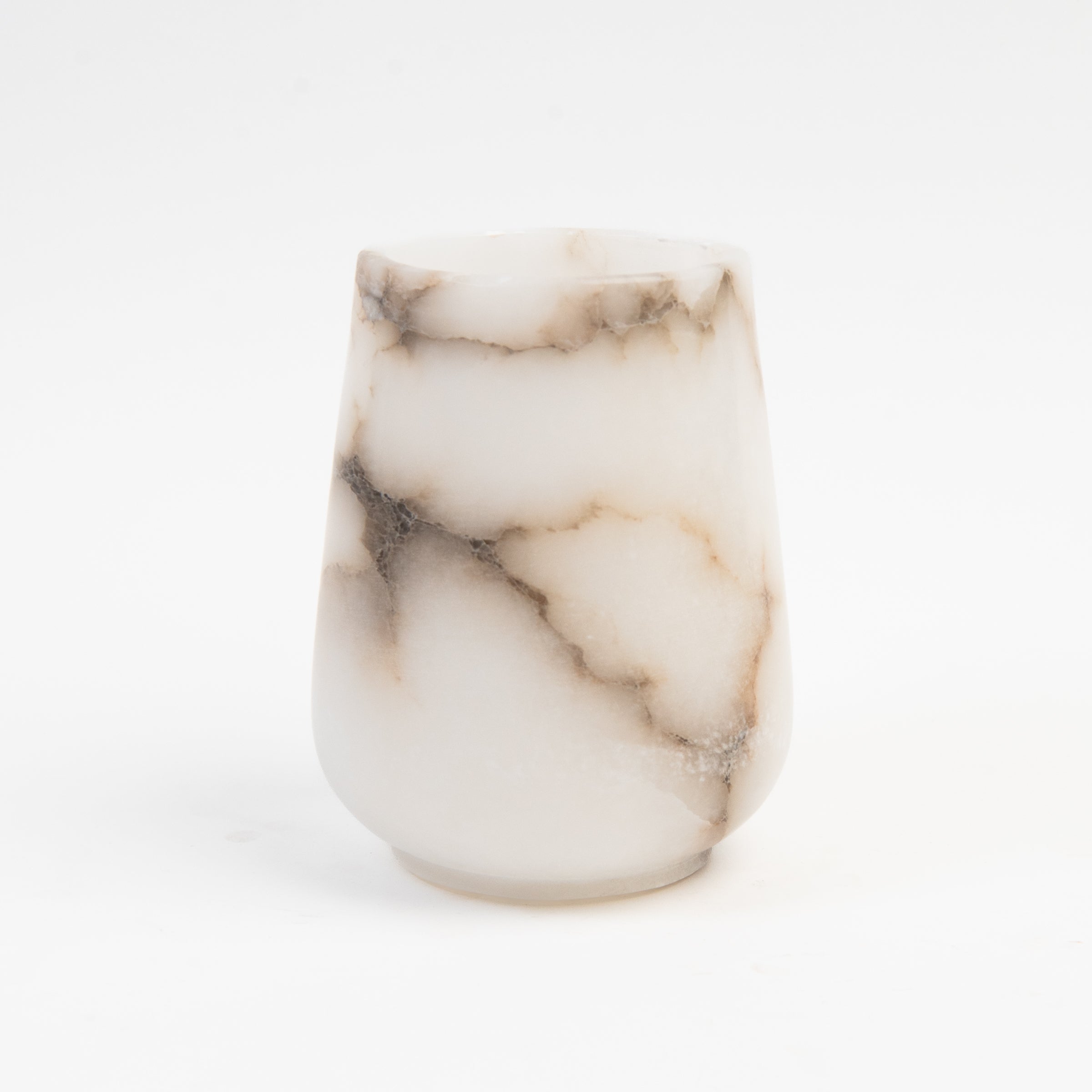 Alabaster Vase on a white background at Addison West