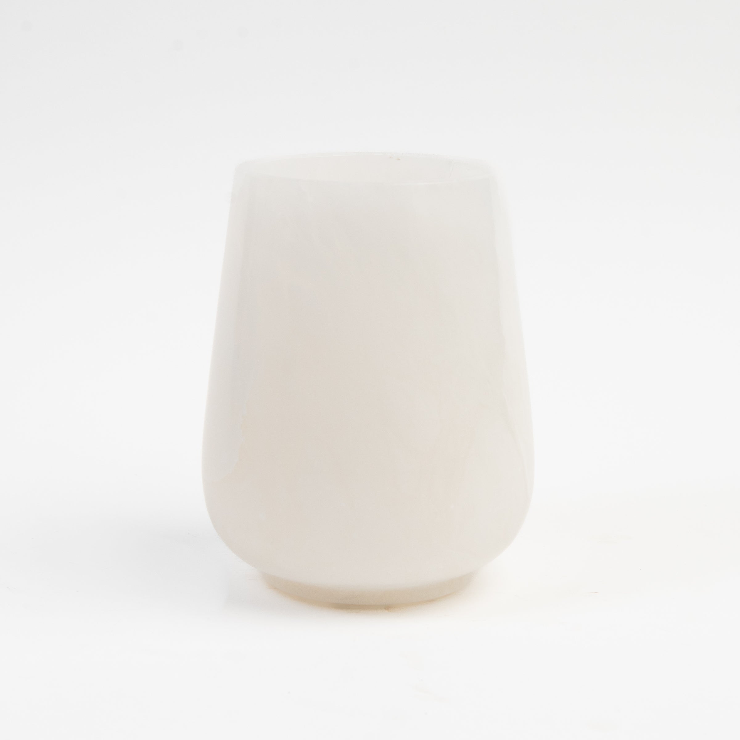 Alabaster Vase on a white background at Addison West