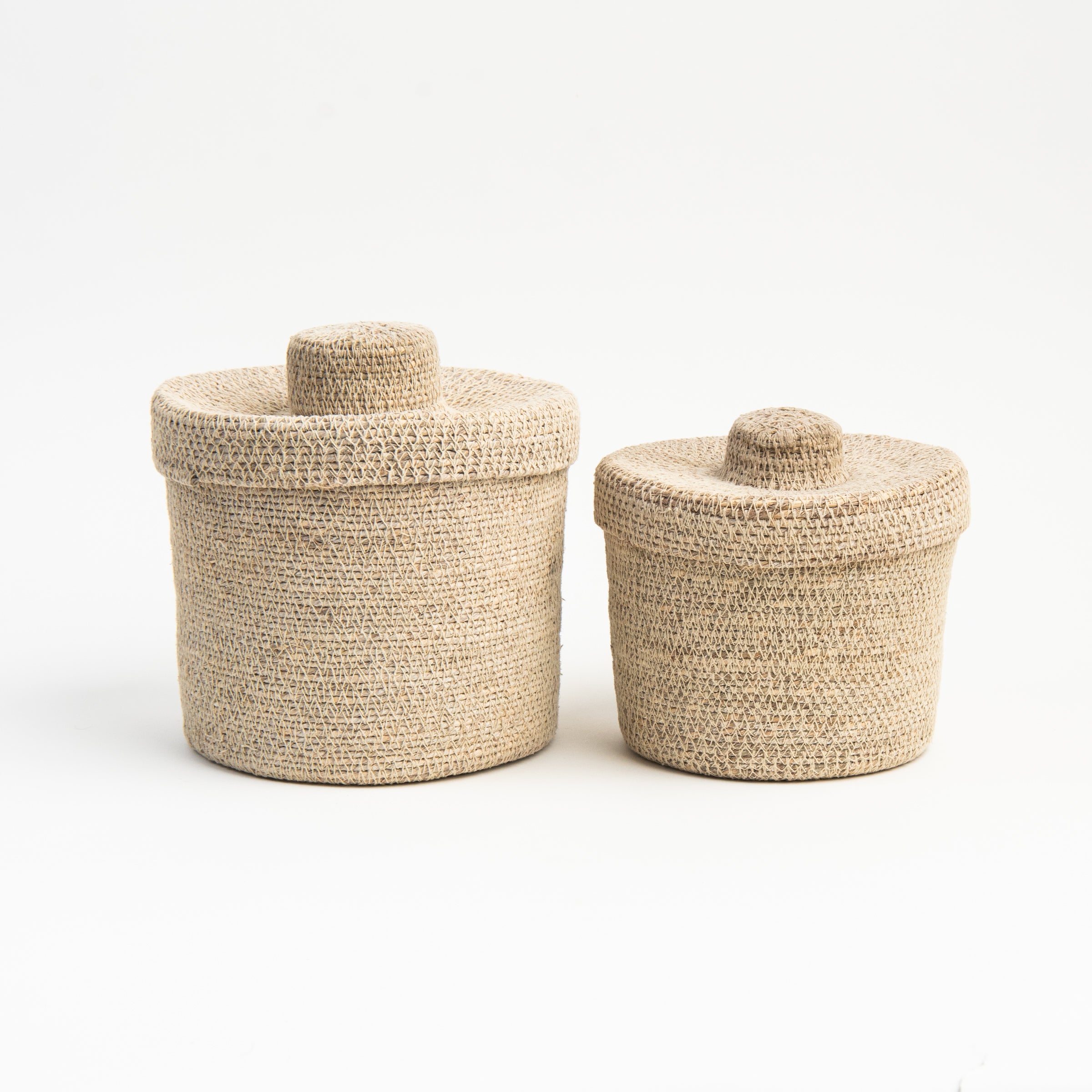 Tajine Seagrass Basket on a white background at Addison West