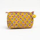 Quilted Voile Printed Pouch on a white background at Addison West