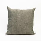 20" Linen Chambray Pillow in Green on a white background at Addison West