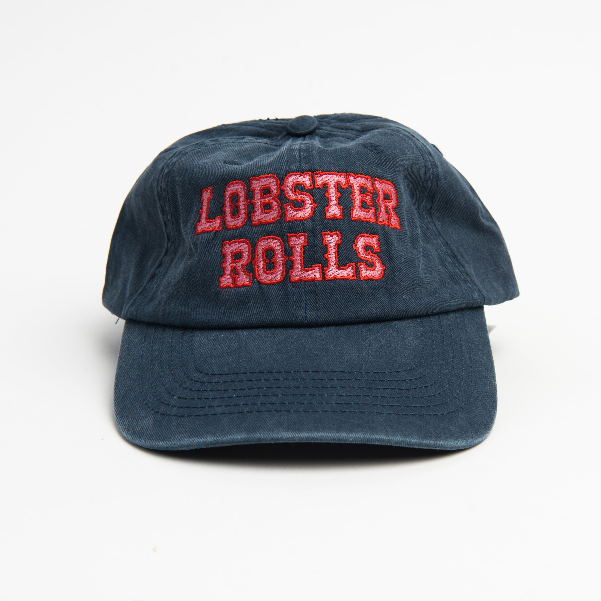 Lobster Roll Baseball Hat on a white background at Addison West