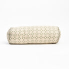 Kiran Block Print Bolster on a white background at Addison West