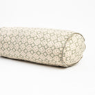Kiran Block Print Bolster on a white background at Addison West