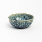 Crackle Glaze Stoneware Mini Bowl on a white background at Addison West