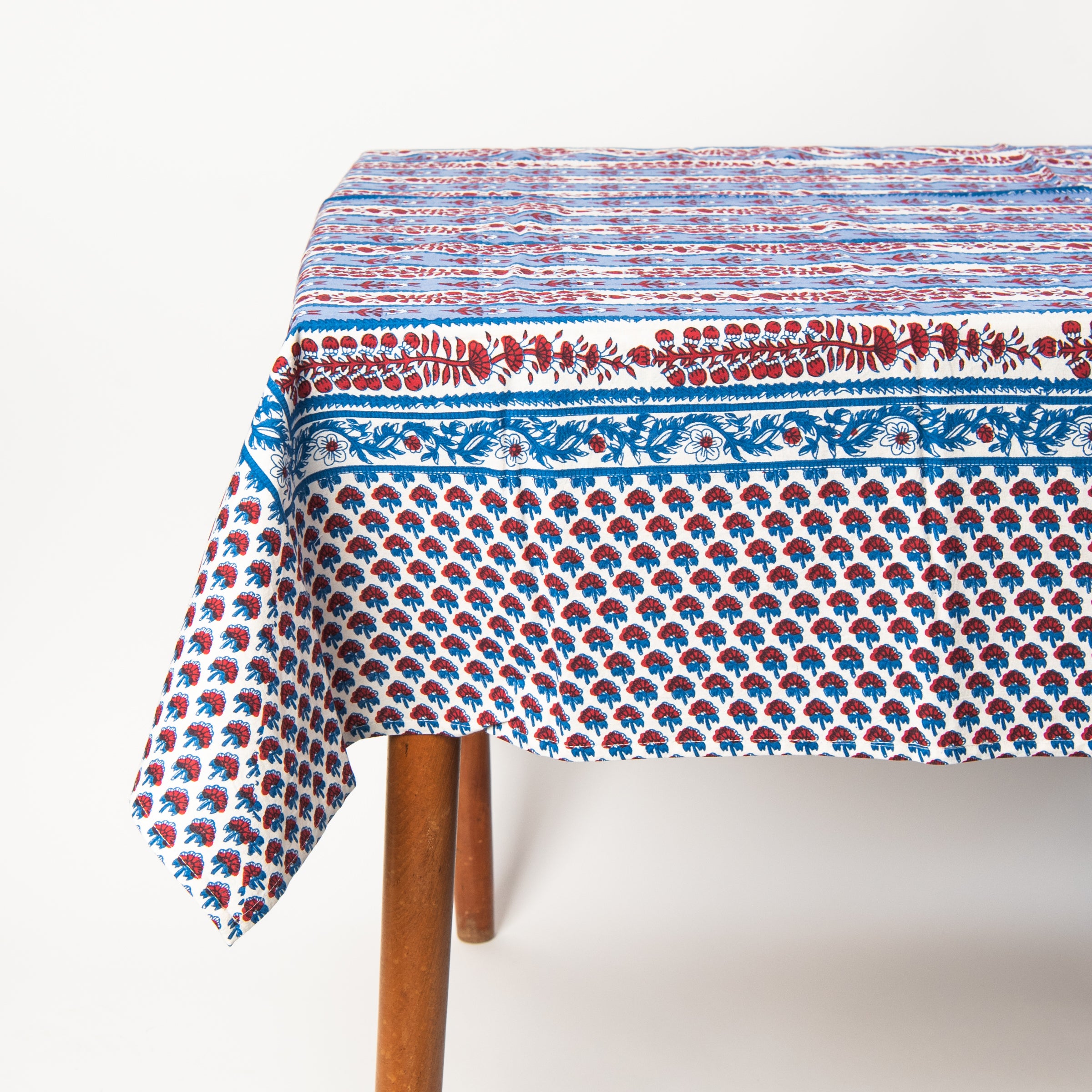 Provence Avignon Tablecloth on a table at Addison West