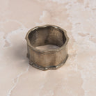 Classic Pewter Napkin Rings, Set of 4 on a table at Addison West
