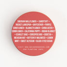 Wildflower Seeds 'Bird & Butterfly Mix' Tin on a white background at Addison West