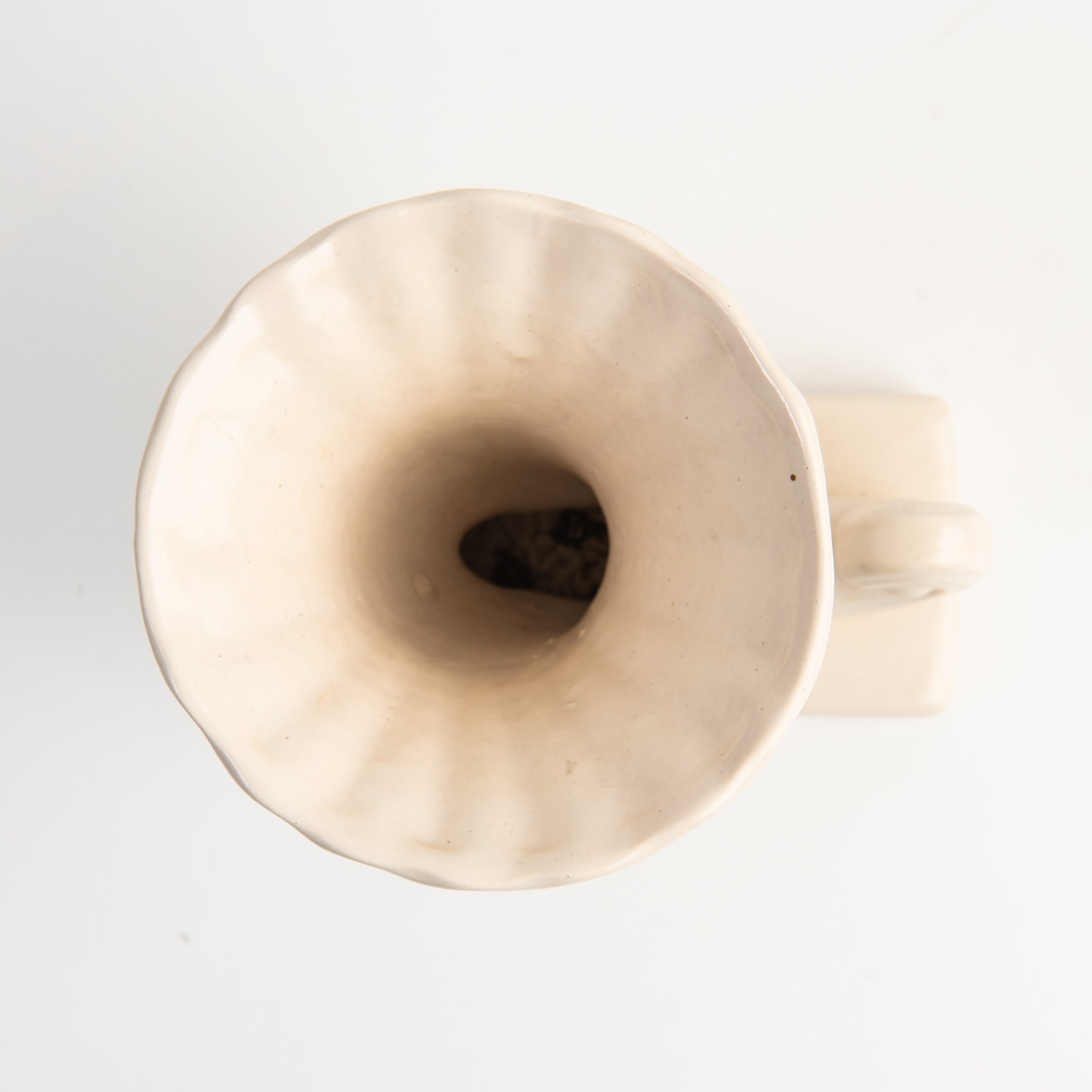 Vintage McCoy Vase on a white background at Addison West