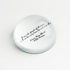 Louisa May Alcott Quote Paperweight on a white background at Addison West
