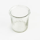 Banded Glass Cylinder vase hurricane on a white background at Addison West