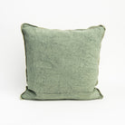 Scalloped Sage 20" Pillow on a white background at Addison West
