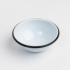 Vintage Enamelware Cereal Bowl on a white background at Addison West