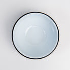 Vintage Enamelware Cereal Bowl on a white background at Addison West