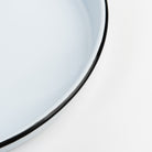 Vintage Round Enamelware Tray on a white background at Addison West