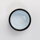 Vintage Enamelware Ramekin, Black Rim on a white background at Addison West