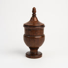 Vintage French Footed Wood Box on a white background at Addison West
