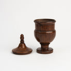 Vintage French Footed Wood Box on a white background at Addison West