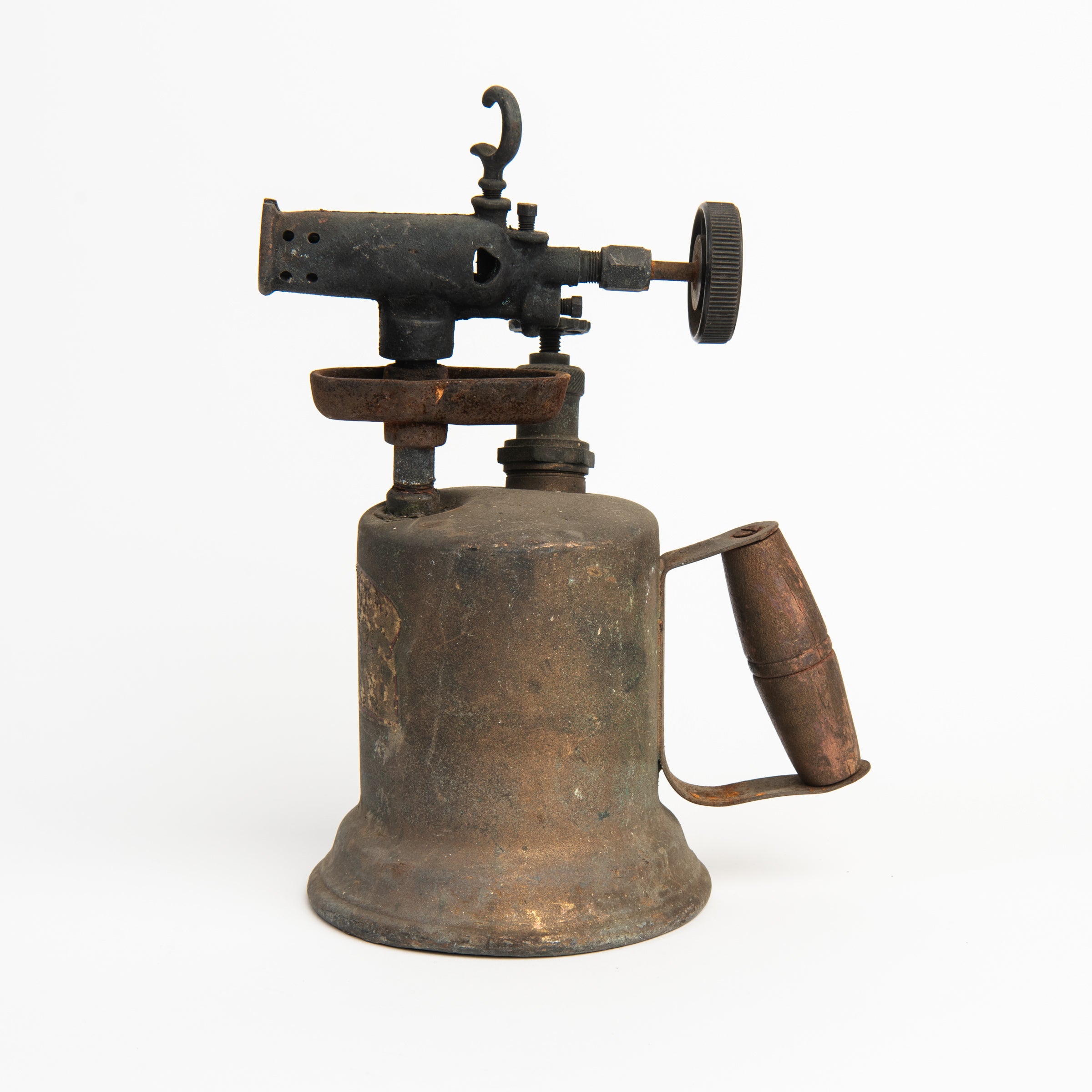 Vintage Clayton & Lambert Blow Torch on a white background at Addison West