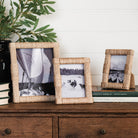 Coastal Seagrass Frame on a table at Addison West