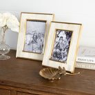 Saint Honore Picture Frame on a table at Addison West