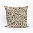 Isha Ocra Sage 22" Square Pillow on a white background at Addison West