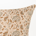 Mira Ocra Pillow 22" on a white background at Addison West