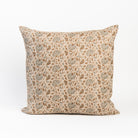 Mira Ocra Pillow 22" on a white background at Addison West