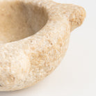 Marble Mortar on a white background at Addison West