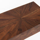 Large Chevron Wood Box on a white background at Addison West