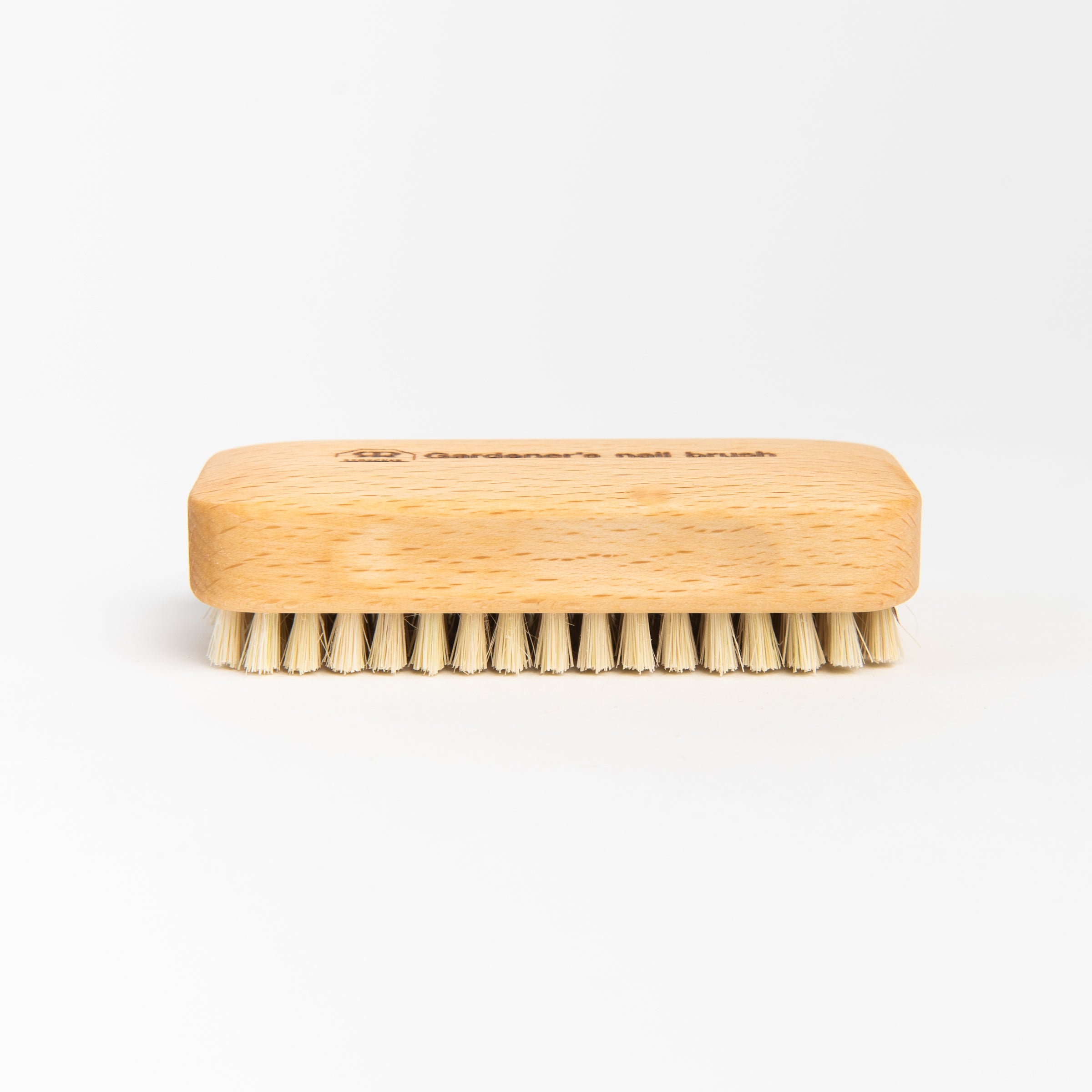 Redecker Gardener's Nail Brush on a white background at Addison West