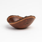 Vintage Alan Wallor Cherry Live Edge Bowl on a white background at Addison West