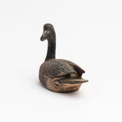 Vintage Small Wood Decoy on a white background at Addison West