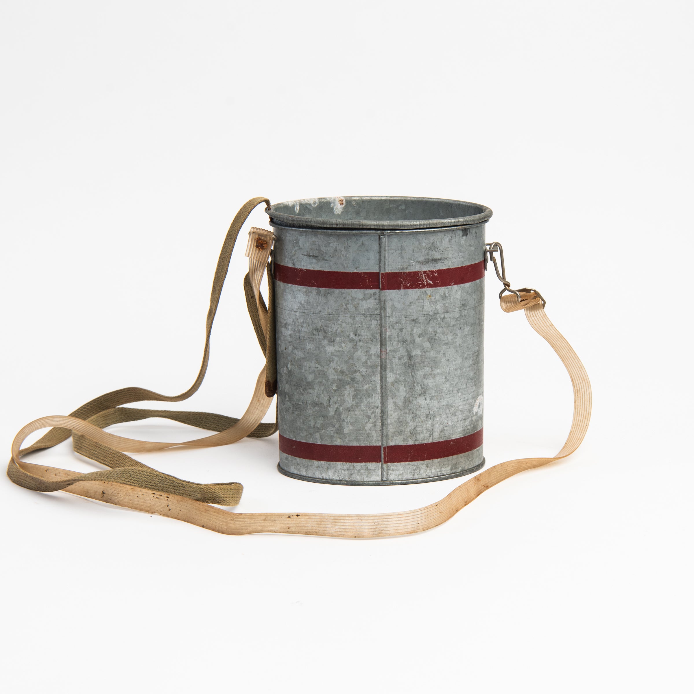 Vintage Oval Minnow Bucket on a white background at Addison West