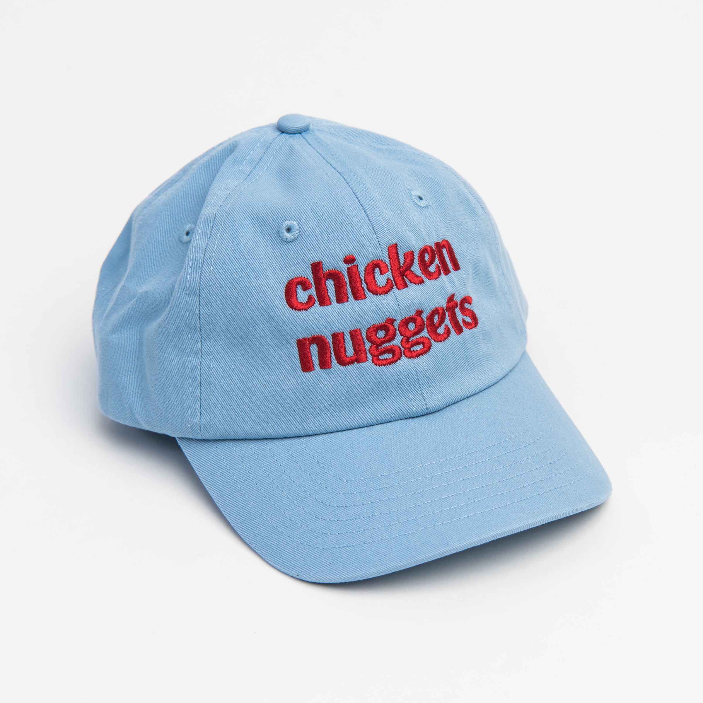 Chicken Nuggets Baseball Hat on a white background at Addison West