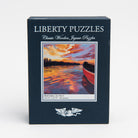 Liberty Puzzles Red Canoe on a white background at Addison West